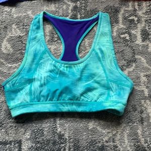 athleta girl, size small, turquoise-ish sports bra